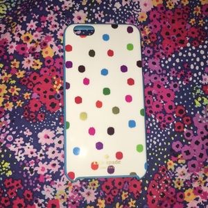 Kate Spade IPhone 6s Plus blue phone case